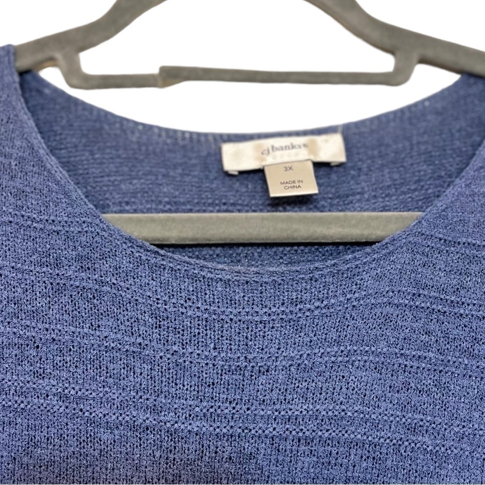 C J Banks lightweight sweater size 3X - Picture 4 of 7